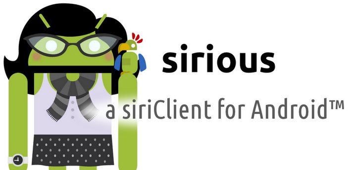 sirious! Android siri Client leiderGeil (Android)