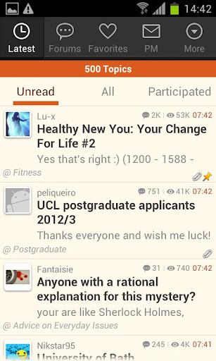 Tapatalk Forum App 2.0.2 (Android)