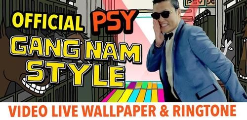 QgHaT PSY GANGNAM Style LWP and Tone 1.7 (Android)