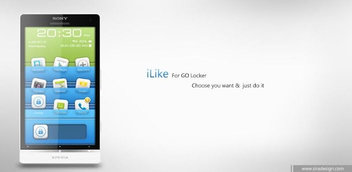 iLike GO Locker Theme v1.00 Android 
