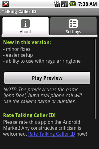 450192e0 Talking Caller ID 2.18 (Android)