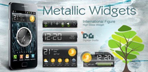 skj8o zpse1278ee3 HD Metallic Widgets 1.0 (Android)