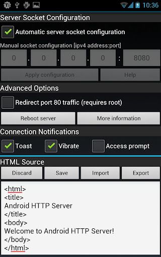 d92de3da HTTP Server 1.0 (Android) APK