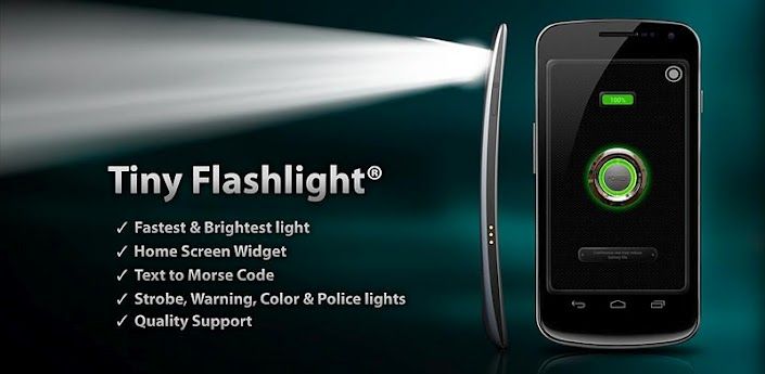 [Tools] Tiny Flashlight + LED 4.8 Ad-Free (Android)