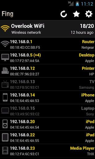 Fing - Network Tools 1.29 (Android)