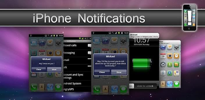 iPhone Notifications 5.0 (Android)