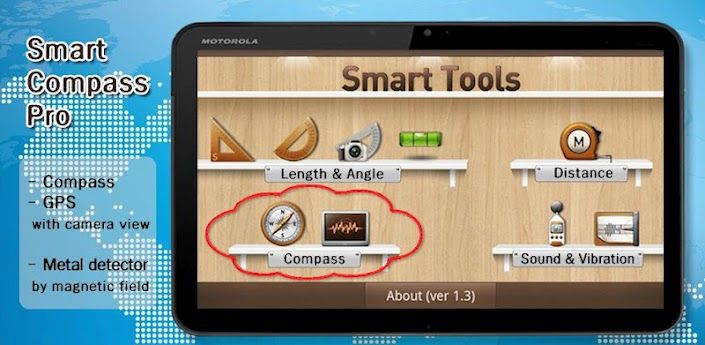 Smart Compass Pro 2.3.3 (Android)