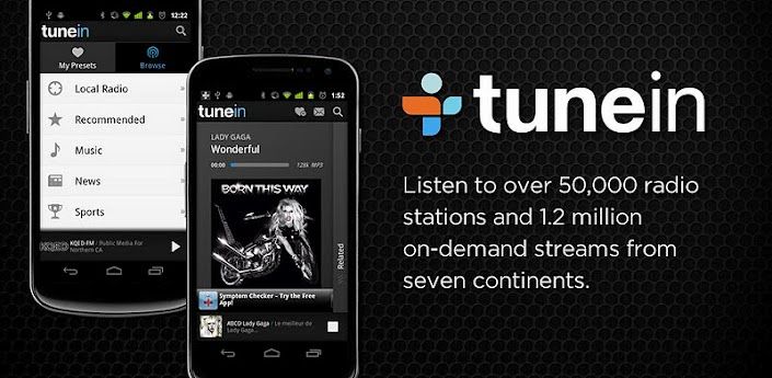 TuneIn Radio Pro 6.1 (Android)
