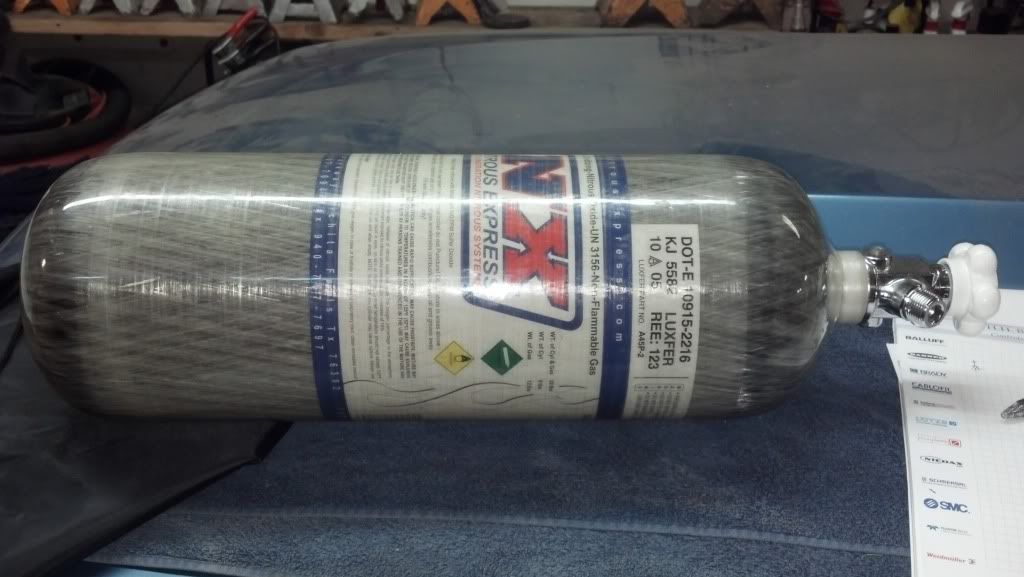 2 nitrous bottles for sale..nx carbon fiber 12lb and cold fusion 15lb