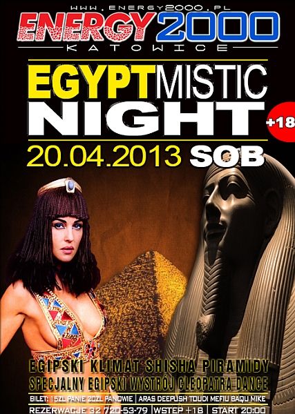 Energy 2000 (Katowice) - Egypt Mistic Night (20.04.2013)