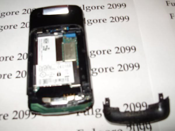 Reparacion del bluetooth de un blackBerry 8220