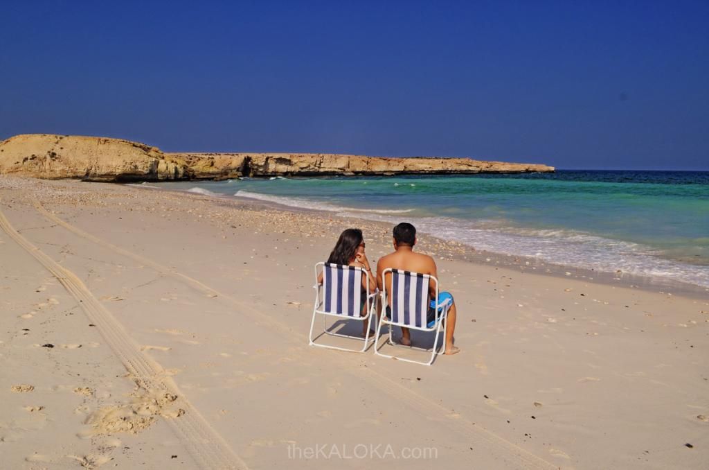 beach in oman