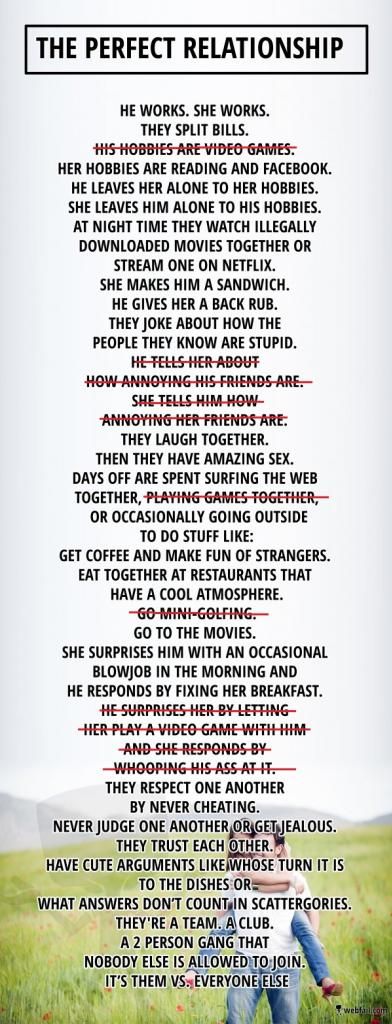 The Perfect Relationship