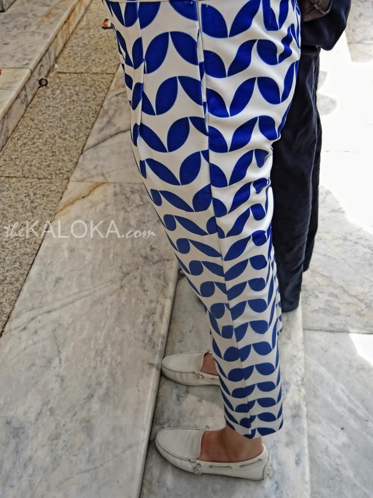 printed pants