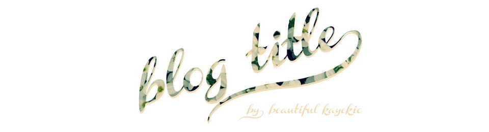 Floral title