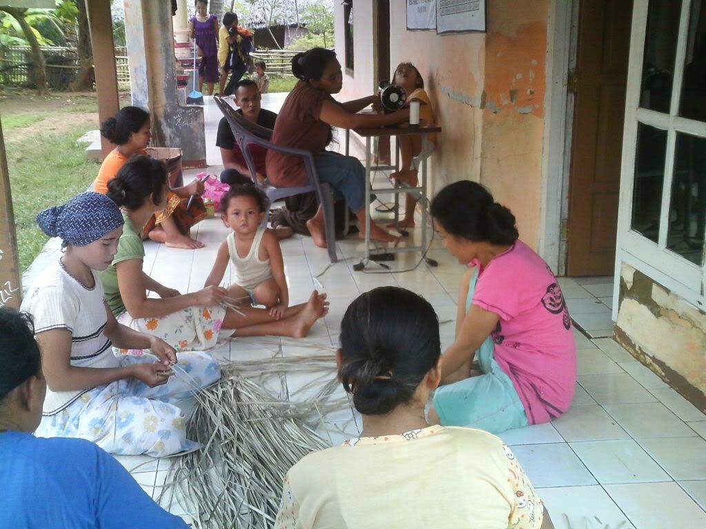 proses sendal tikar 2