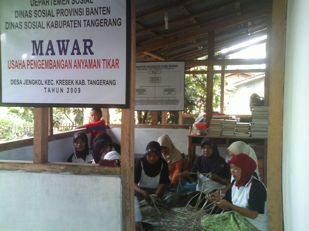 proses sendal tikar 2