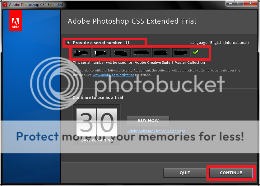 serial number on adobe photoshop elements 14