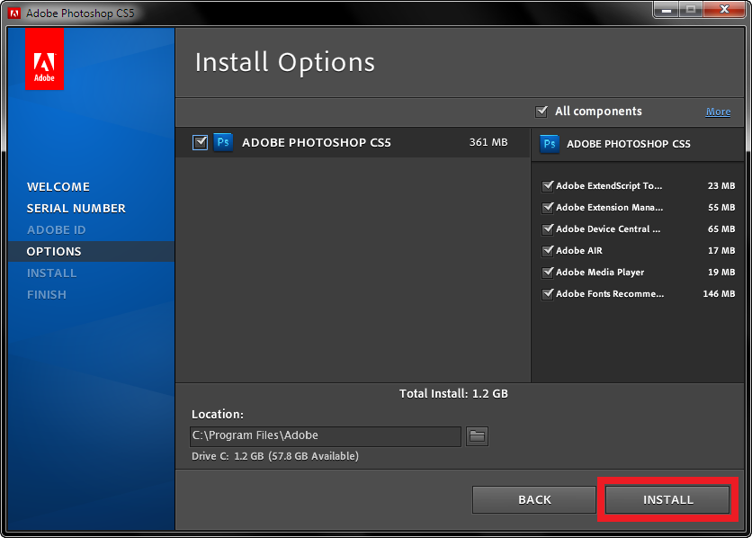 Adobe photoshop cs4 extended patch keys