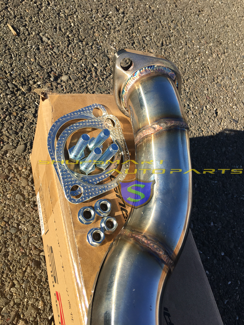 SRS OVERPIPE OVER PIPE AND FRONT PIPE FOR FRS BRZ GT 86 DOWNPIPE EXHAUST CATLESS