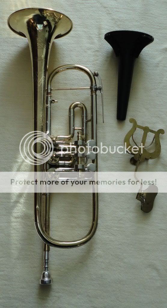 Horn tenorhorn tuba trompet trombone trommel of Amati  