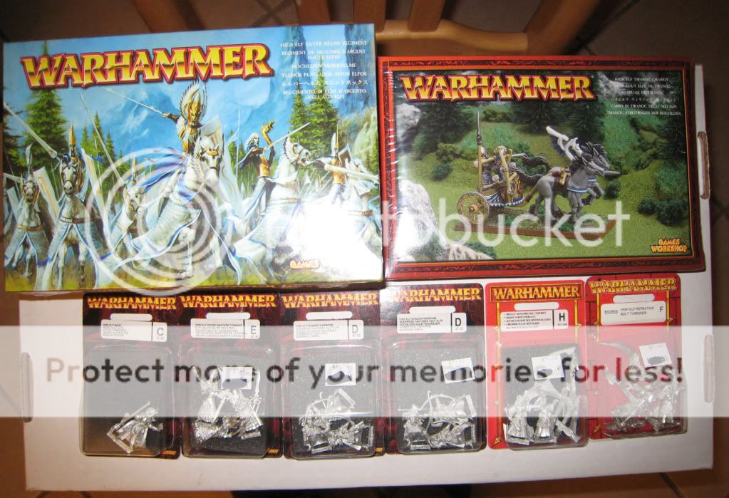 NEW Warhammer Fantasy High Elf Army Lot oop  