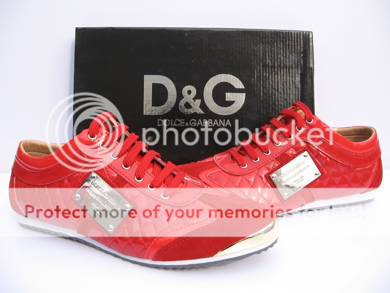 New 5439 DG Mens red blue ShoesUS 7 12  